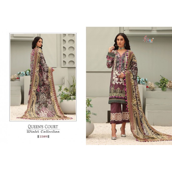 Shree Fabs Queens Court Winter Collection Salwar Suits